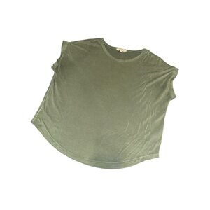 Lucky Brand Olive Short Sleeve Tee